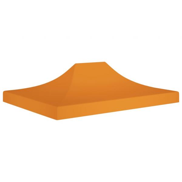 ARDEBO.de - Partyzelt-Dach 4,5x3 m Orange 270 g/m²