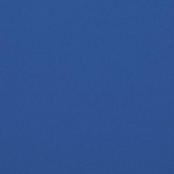 Hochlehner-Auflagen 6 Stk. Königsblau Oxford-Gewebe