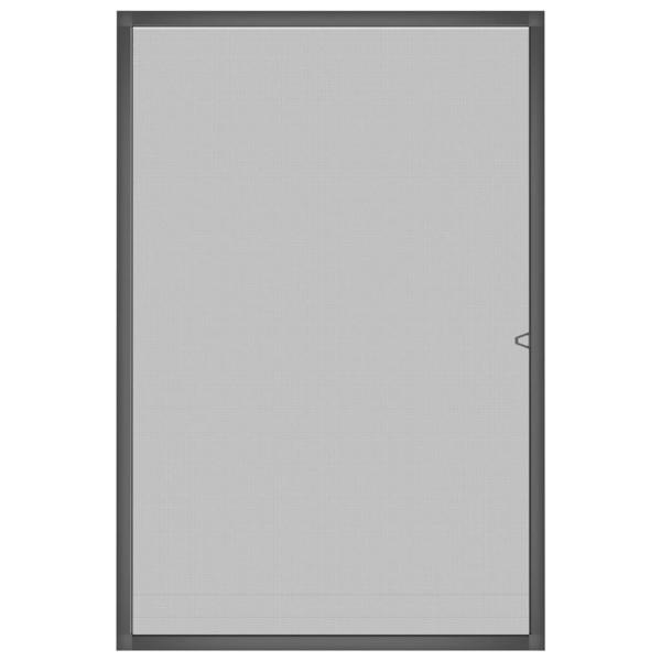 Insektenschutz für Fenster Anthrazit 90x120 cm