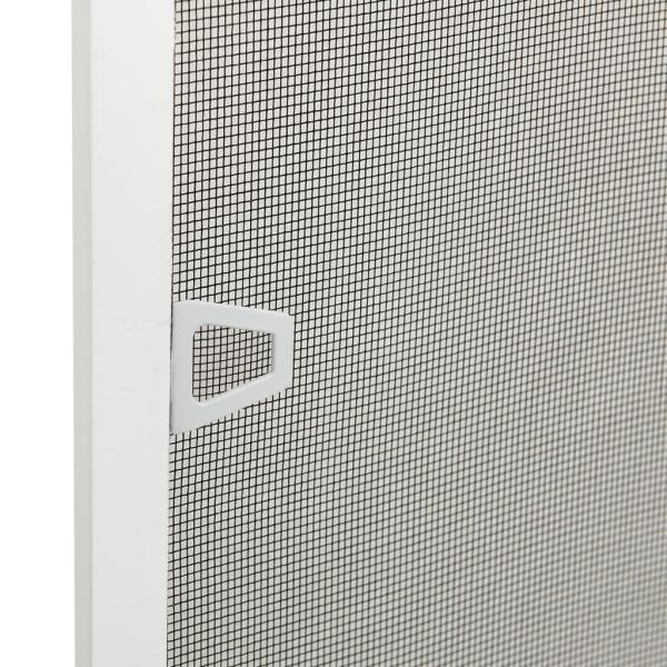 Insektenschutz für Fenster Weiß 80x120 cm