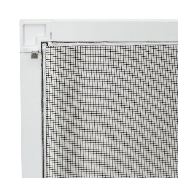 Insektenschutz für Fenster Weiß 80x120 cm