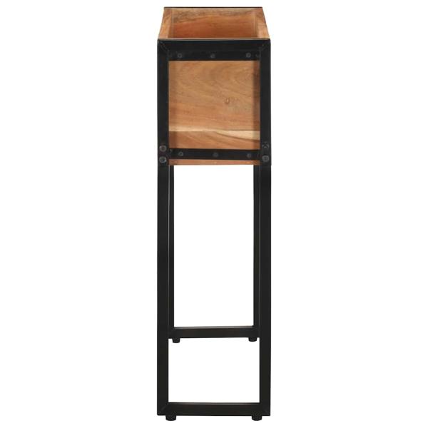 Pflanzkübel 60x20x68 cm Massivholz Akazie