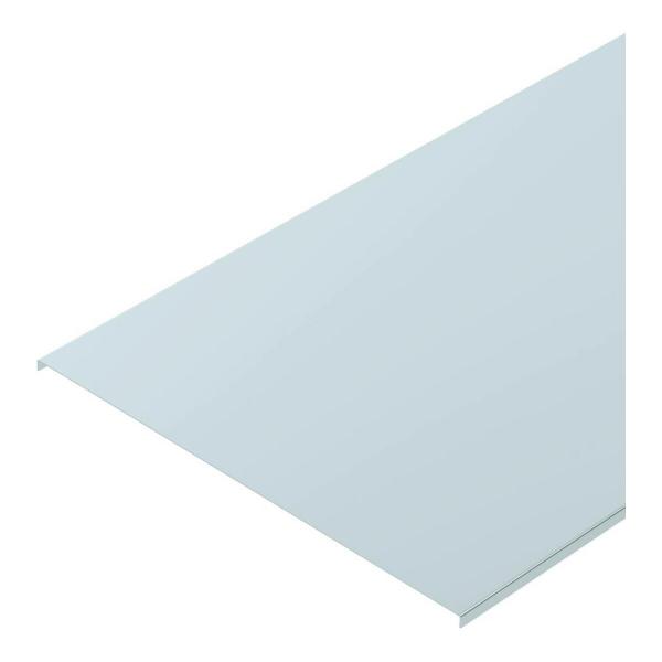 ARDEBO.de OBO Bettermann DRLU/100 Deckel für Kabelrinne und Kabelleiter, ungelocht, 100x3000mm, Stahl, bandverzinkt (6052643)