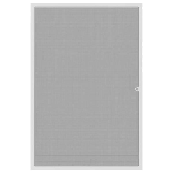 Insektenschutz für Fenster Weiß 90x120 cm