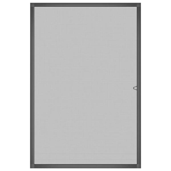 Insektenschutz für Fenster Anthrazit 80x120 cm