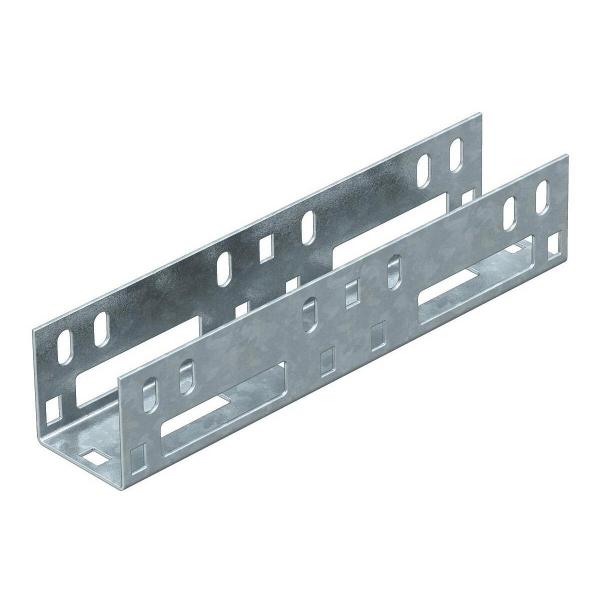 ARDEBO.de OBO Bettermann VF AZK 50 Längsverbinder für AZ-Kanal, 45x45x220mm, Stahl, bandverzinkt (6066615)