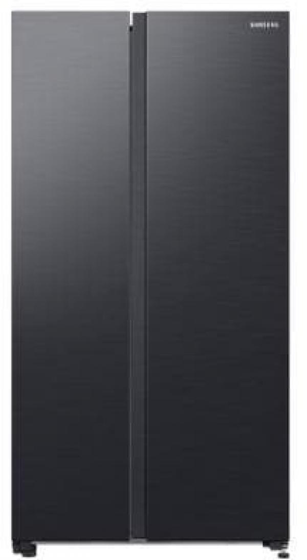 ARDEBO.de Samsung RS62DG5003B1EF Stand Side-by-Side Kombination, 91,2 cm breit, 628 L, NoFrost+, Eis-/Wasserbereiter, Wassertank, WiFi, Premium Black Steel