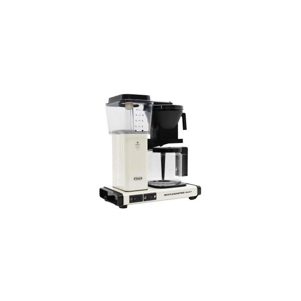 Moccamaster 53974 KGB Select Filterkaffeemaschine, 1520 W, Anti-Tropf-Mechanismus, Wasserstandsanzeige, Automatische Abschaltung, offwhite/creme