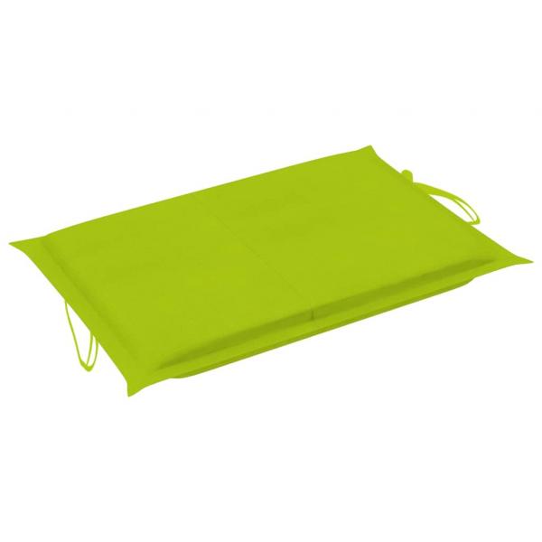 Sonnenliegen 2 Stk. mit Auflagen Massivholz Akazie