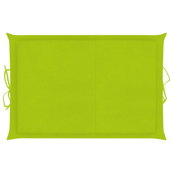 Sonnenliegen 2 Stk. mit Auflagen Massivholz Akazie