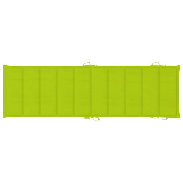 Sonnenliegen 2 Stk. mit Tisch und Auflagen Massivholz Akazie