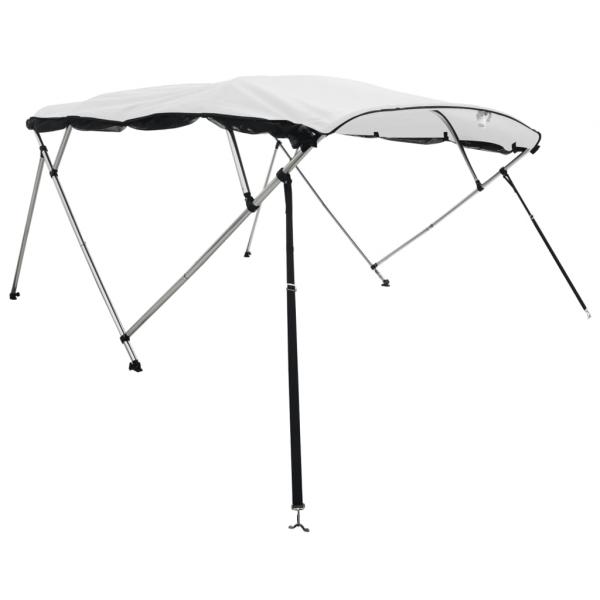 ARDEBO.de - 3-Bow Bimini-Top mit Mesh-Seitenteilen 183x(170-182)x137 cm