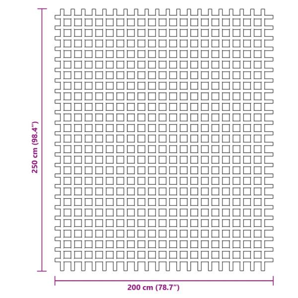 Campingteppich Grün 2,5x2 m