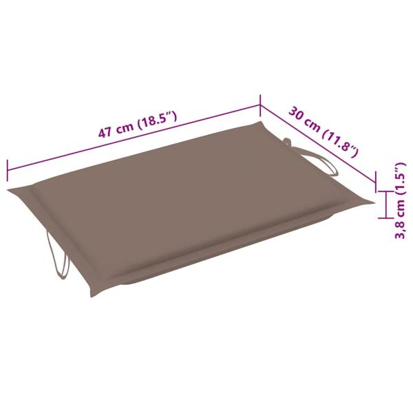 Sonnenliegen 2 Stk. mit Tisch und Auflagen Massivholz Akazie