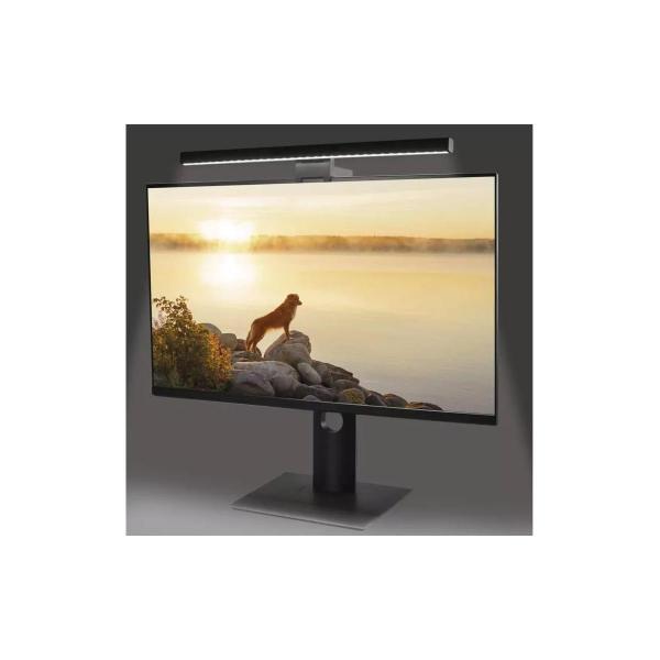 EMOS Z7617 LED-Monitorleuchte AVA, 4,5W, 150lm, 3000/4000/5000K, schwarz (1538179000)