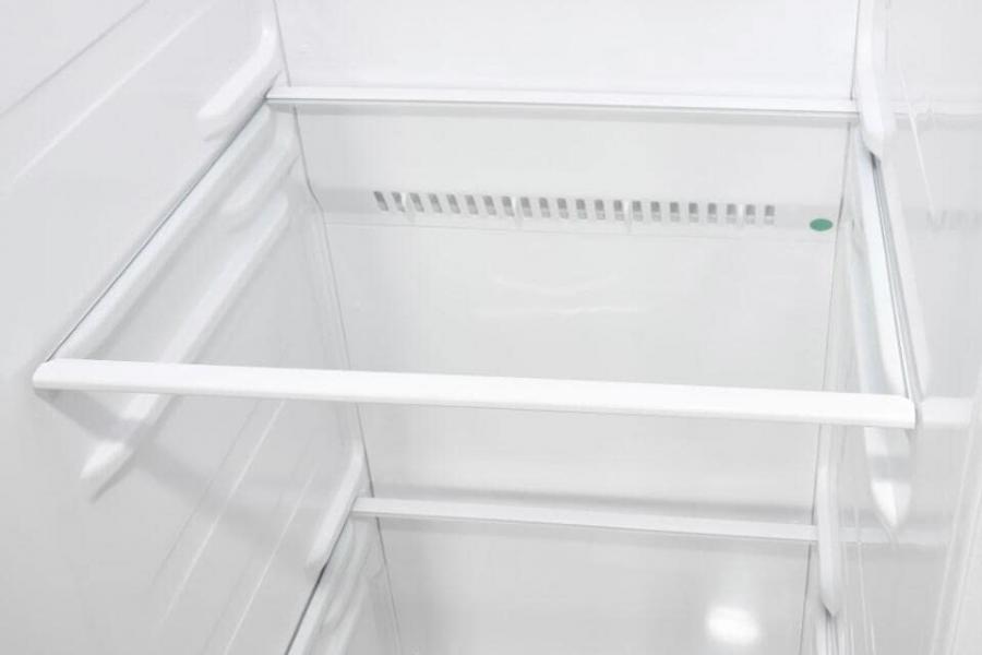Exquisit SBS46-040E Stand Side-by-Side Kombination, 91 cm breit, 442 L, NoFrost, LED Beleuchtung, Temperaturregelung, Umluftventilator, Schnellkühlen und Schnellgefrieren, Edelstahloptik