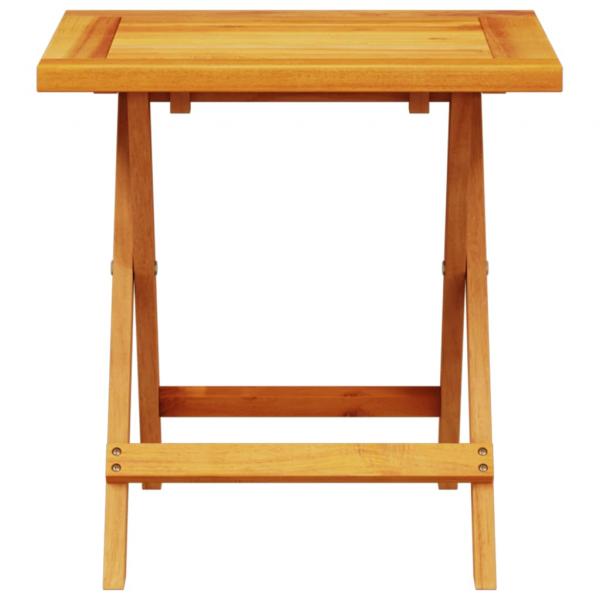 Garten-Beistelltisch 40x40x40 cm Massivholz Akazie