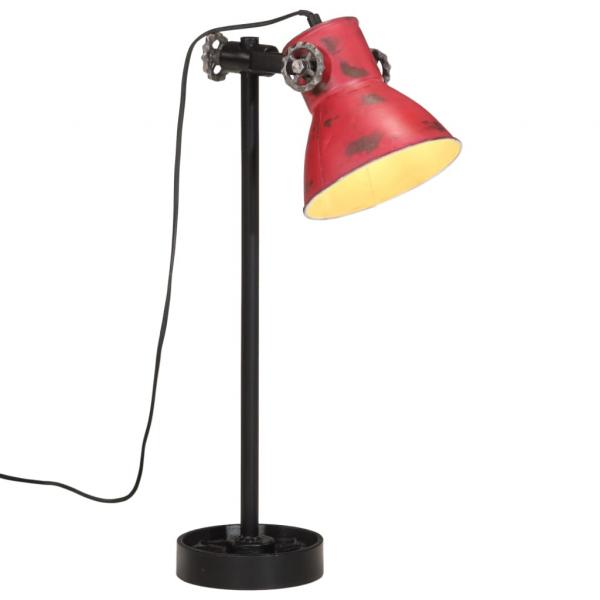 ARDEBO.de - Schreibtischlampe 25 W Rot 15x15x55 cm E27