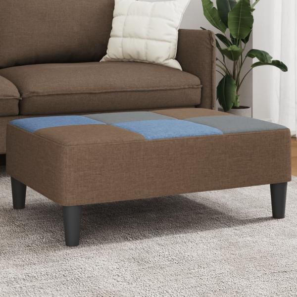 ARDEBO.de - Fußhocker Patchwork 77x55x31 cm Stoff