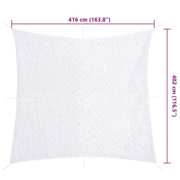 Tarnnetz mit Aufbewahrungstasche 416x402 cm Weiß