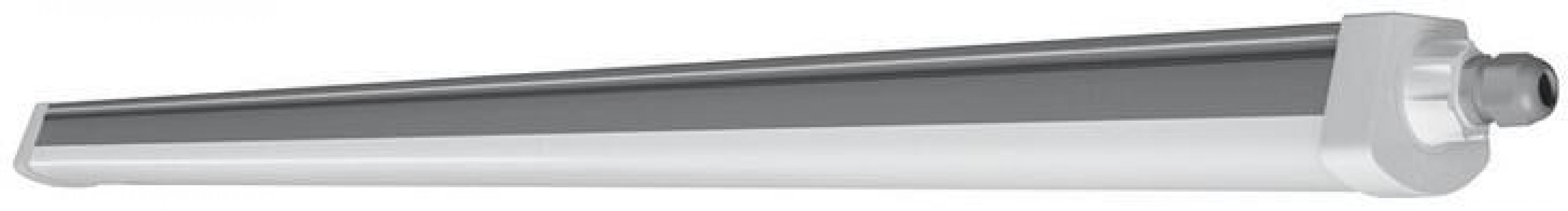 ARDEBO.de LEDVANCE Dampf Proof Compact 1200 Feuchtraumleuchte, 23W, 4000K, IP66, durchverdrahtet, kaltweiß, grau