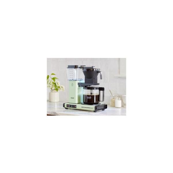 Moccamaster 53976 KGB Select Filterkaffeemaschine, 1520 W, Anti-Tropf-Mechanismus, Wasserstandsanzeige, Automatische Abschaltung, pastellgrün