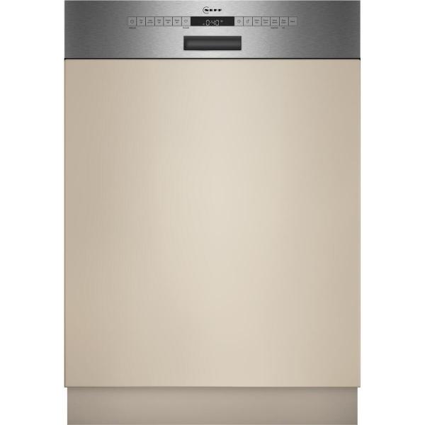 ARDEBO.de Neff S245ECS00E N 50 XXL Teilintegrierter Geschirrspüler, 60 cm breit, 14 Maßgedecke, Open Dry, AquaStop, Chef 70°C, edelstahl