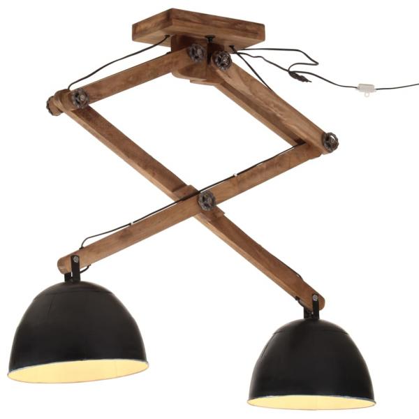 ARDEBO.de - Deckenleuchte 25 W Schwarz 29x18x85 cm E27