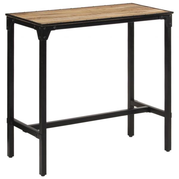 ARDEBO.de - Bartisch 110x55x107 cm Raues Massivholz Mango
