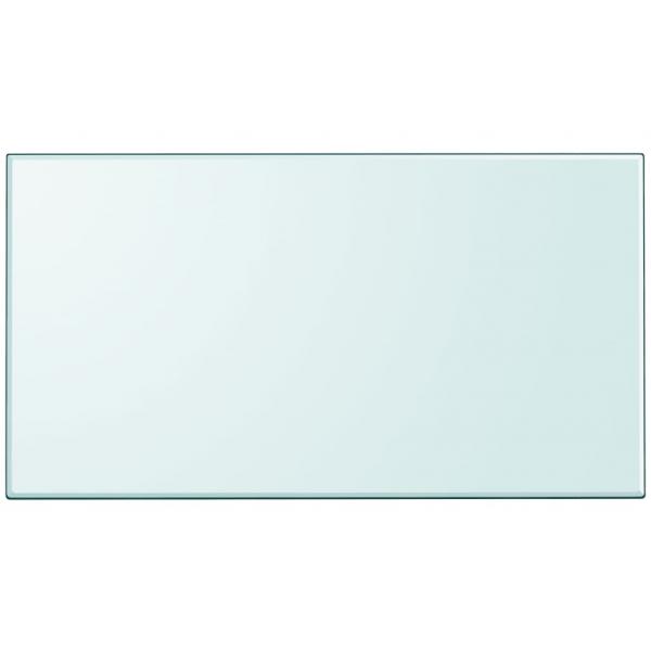 ARDEBO.de - Tischplatte aus gehärtetem Glas rechteckig 1200x650 mm