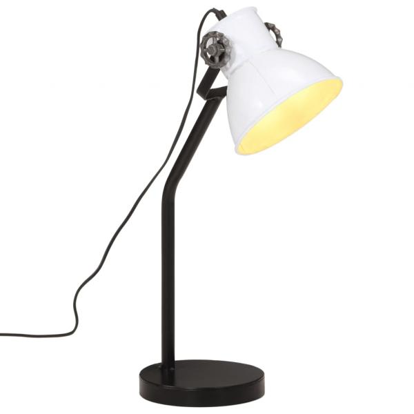 ARDEBO.de - Schreibtischlampe 25 W Weiß 17x17x60 cm E27