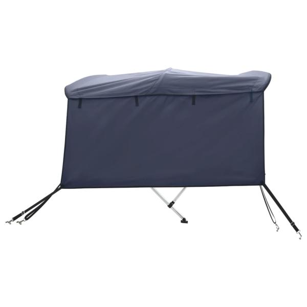 3-Bow Bimini-Top mit Seitenteilen 183x(154-167)x137 cm