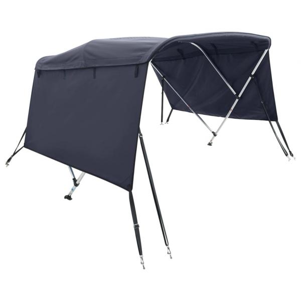 4-Bow Bimini-Top mit Seitenteilen 243x(185-198)x137 cm