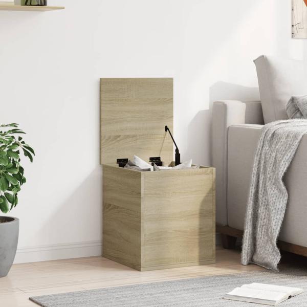 Truhe Sonoma-Eiche 40x42x46 cm Holzwerkstoff