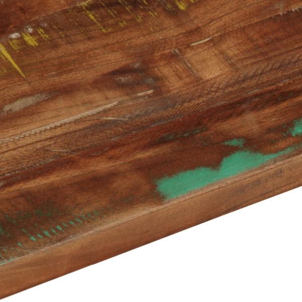 ARDEBO.de - Tischplatte 110x70x2,5 cm Rechteckig Altholz Massiv