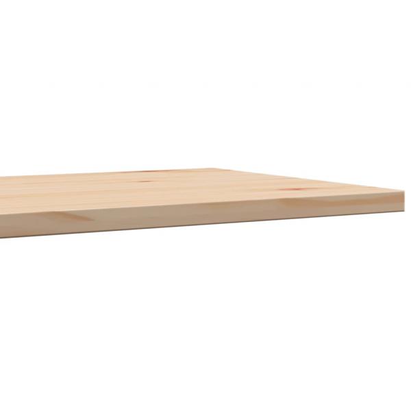 Tischplatten 2 Stk. 90x45x2,5 cm Rechteckig Massivholz Kiefer