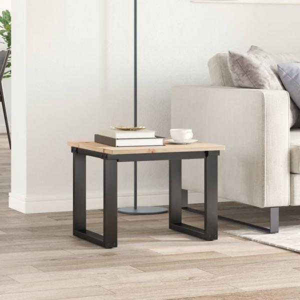 Tischplatte 50x50x1,7 cm Quadratisch Massivholz Kiefer