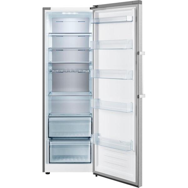 Hisense RL481N4BIE Stand Kühlschrank ohne Gefrierfach, 59,5 cm breit, 370 L, SuperCool, Fresh Crisper, Multi Air Flow, Fresher Crisper, Premium Inox