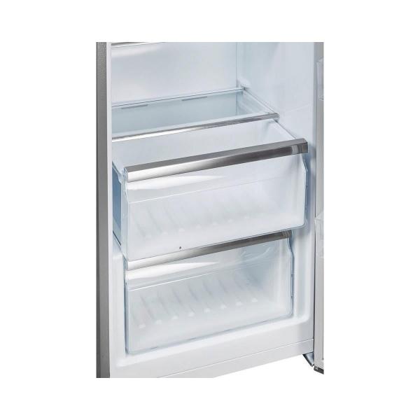 Hisense RL481N4BIE Stand Kühlschrank ohne Gefrierfach, 59,5 cm breit, 370 L, SuperCool, Fresh Crisper, Multi Air Flow, Fresher Crisper, Premium Inox
