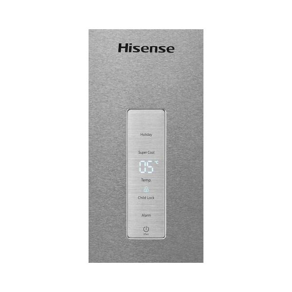 Hisense RL481N4BIE Stand Kühlschrank ohne Gefrierfach, 59,5 cm breit, 370 L, SuperCool, Fresh Crisper, Multi Air Flow, Fresher Crisper, Premium Inox