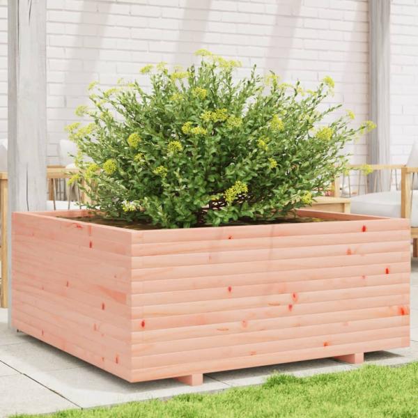 ARDEBO.de - Pflanzkübel 110x110x49,5 cm Massivholz Douglasie