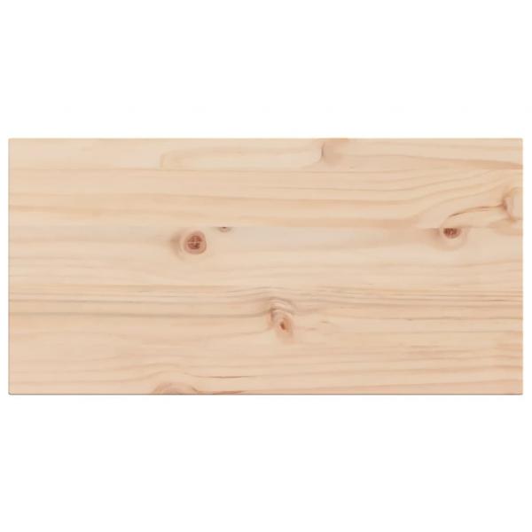 Tischplatten 2 Stk. 70x35x1,7 cm Rechteckig Massivholz Kiefer