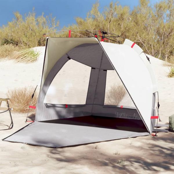 ARDEBO.de - Strandzelt 2 Personen Grau Quick Release Wasserdicht
