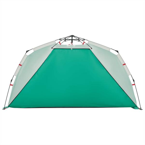 ARDEBO.de - Strandzelt 3 Personen Seegrün Quick Release Wasserdicht