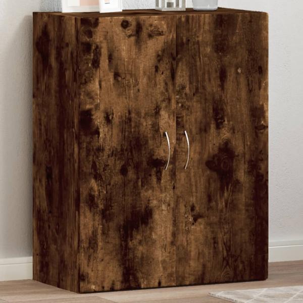 ARDEBO.de - Aktenschrank Räuchereiche 60x32x77,5 cm Holzwerkstoff