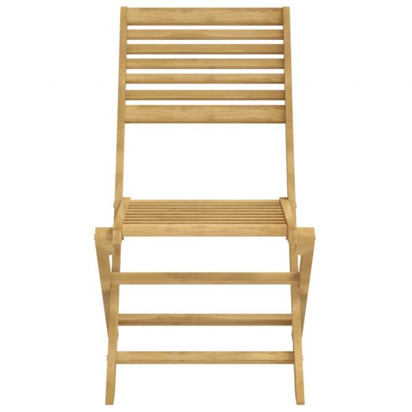 Gartenstühle 8 Stk. Klappbar 48,5x61,5x87 cm Massivholz Akazie