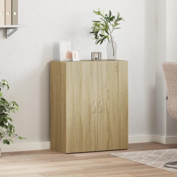 Aktenschrank Sonoma-Eiche 60x32x77,5 cm Holzwerkstoff