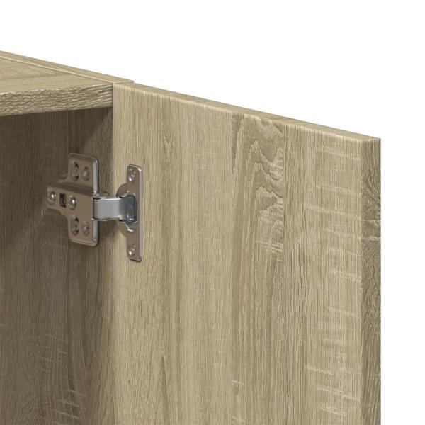 Aktenschrank Sonoma-Eiche 60x32x77,5 cm Holzwerkstoff