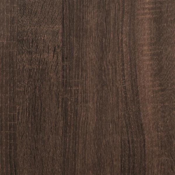 Aktenschrank Braun Eichen-Optik 60x32x77,5 cm Holzwerkstoff
