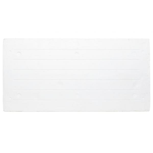 3D-Wandpaneele 10 Stk. Hellgrau 100x50 cm EPS
